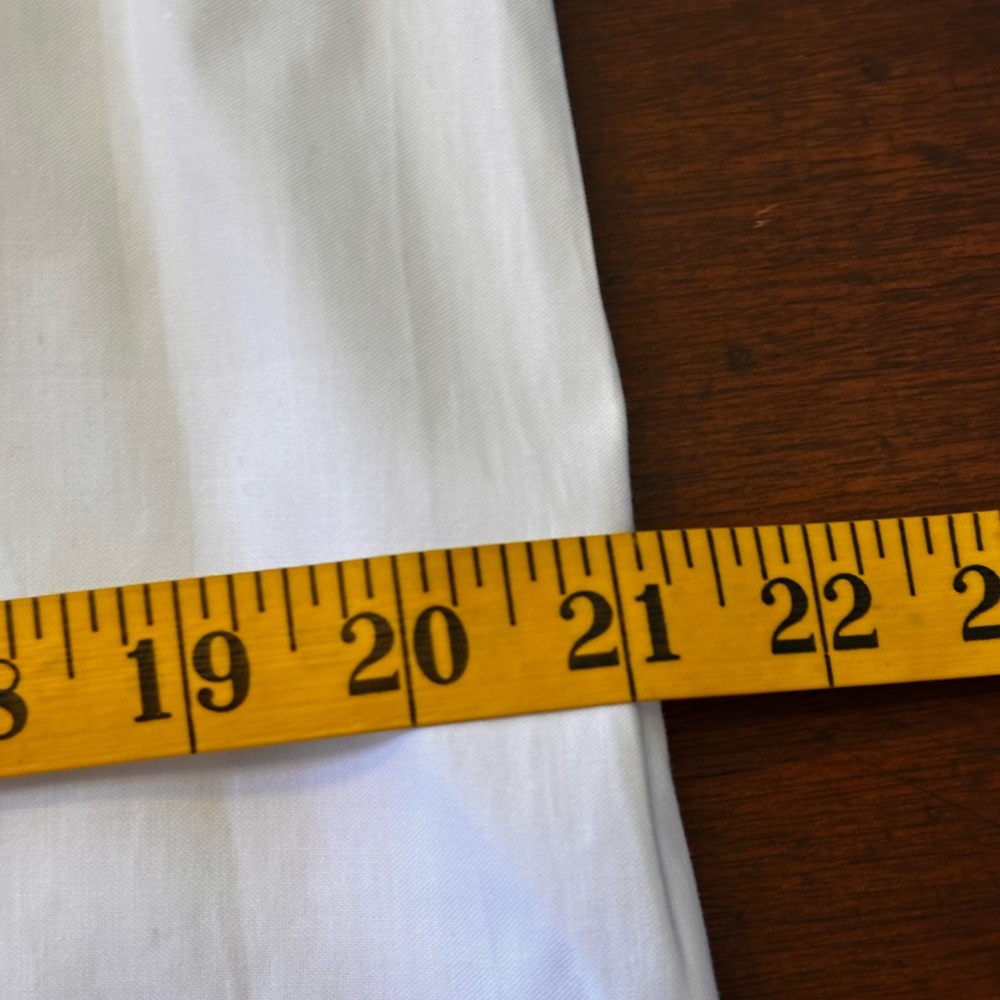 MaxMara NWT SZ 2 the Tenerife White Button Down Shirt Patterned Cuffs - Picture 14 of 16